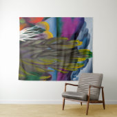 Tenture Birch blanc du lac George | Georgia O'keeffe | (En situation (horizontale))