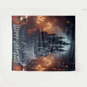 Tenture Birthday Decorations  Castle Cake Gothic Banner (Devant (Horizontal))