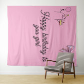 Tenture Birthday tapestries (En situation (horizontale))