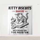 Tenture Biscuits Kitty Boulangerie (Devant)