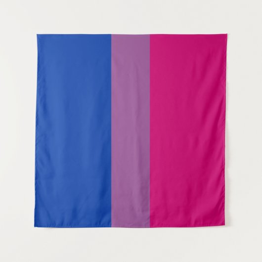 Tenture Bisexual pride (Devant (Horizontal))