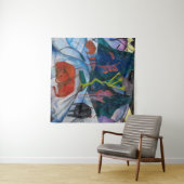 Tenture Bison en hiver | Franz Marc | (En situation (horizontale))