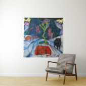 Tenture Bison en hiver | Franz Marc | (En situation)