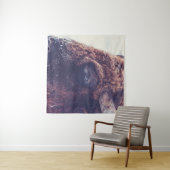TENTURE BISON IN THE WINTER (En situation (horizontale))
