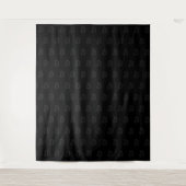 Tenture Bitcoin Noir (Devant)