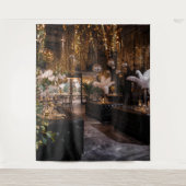 Tenture Black and Gold Art Deco Back Drop (Devant)