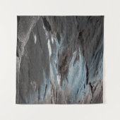 Tenture Black and gray abstract painting (Devant (Horizontal))