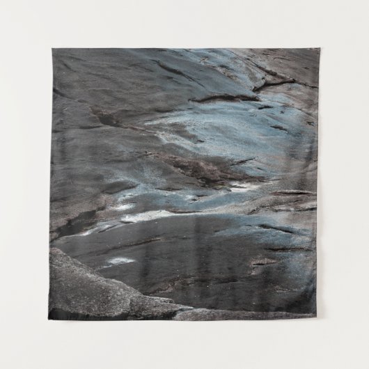 Tenture Black and gray abstract painting (Devant)