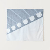 Tenture Black and white metal frame (Devant (Horizontal))