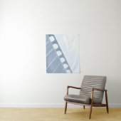 Tenture Black and white metal frame (En situation)