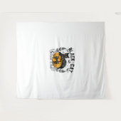 Tenture Black Cat Social Club, Halloween, Coquette, Gothiq (Devant (Horizontal))