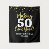 Tenture Black Gold Making AGE Look Bon Nom Confetti (Devant)