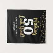 Tenture Black Gold Making AGE Look Bon Nom Confetti (Devant (Horizontal))