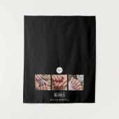 Tenture Black Nails Studio Photo Collage Salon professionn (Devant)