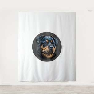 Tenture Black Rottweiler