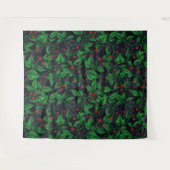 Tenture Blackberry sur gris foncé (Devant (Horizontal))