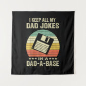 Tenture Blagues drôles de papa pour hommes dans dad-a-Base (Devant)