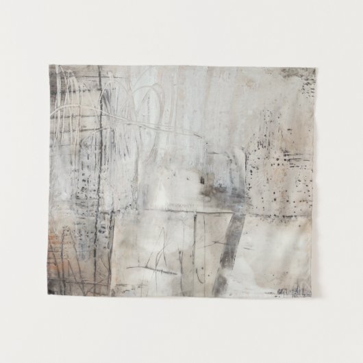 Tenture Blanc noir et bronze (Devant (Horizontal))