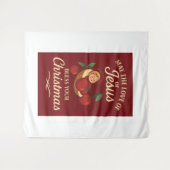 Tenture Blessed Christmas by Sweet Cherry (Devant (Horizontal))