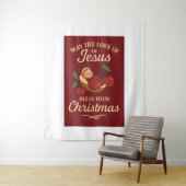 Tenture Blessed Christmas by Sweet Cherry (En situation)