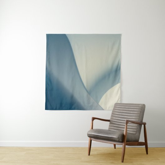 Tenture Bleu (En situation (horizontale))