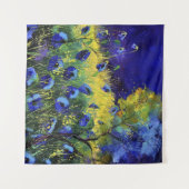 Tenture Bleu automne, Art (Devant (Horizontal))