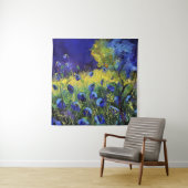 Tenture Bleu automne, Art (En situation)