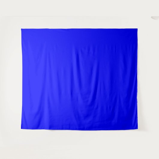 Tenture Bleu (couleur solide) (Devant (Horizontal))