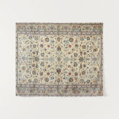 Tenture Bleu de bébé Dusty Kashan  (Devant (Horizontal))