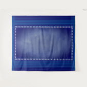 Tenture Bleu Écossais (Devant (Horizontal))