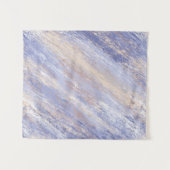 Tenture Bleu et beige Abstrait et embrouillé (Devant (Horizontal))