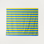 Tenture Bleu et jaune (Devant (Horizontal))