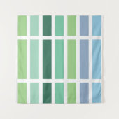 Tenture Bleu et vert (Devant)