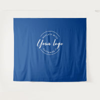 Bleu foncé Dessin du logo personnalisé Marque de l