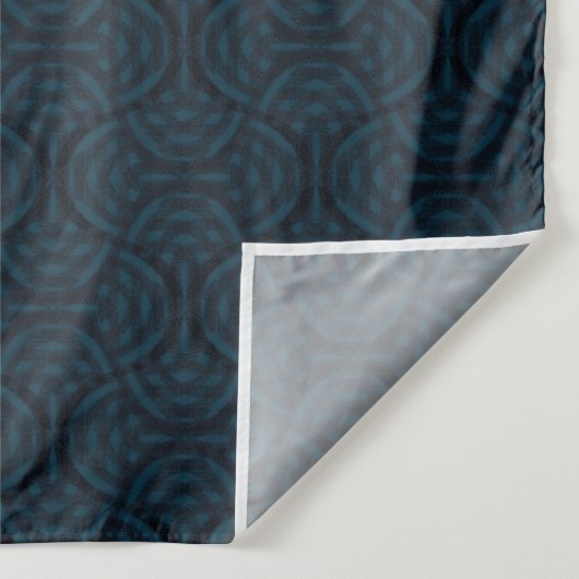 Tenture Bleu foncé élégant dans un style art déco. (Détail)