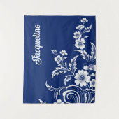 Tenture Bleu Porcelaine (Devant)