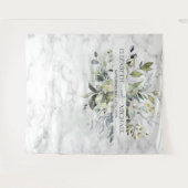 Tenture Bleu Poussiéreux Eucalyptus Verdure Botanique Marb (Devant (Horizontal))