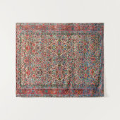 Tenture Bleu rouge de Perse du Sud  (Devant (Horizontal))