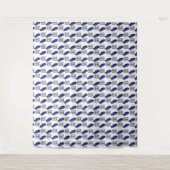 Tenture Bleu subie (Devant)