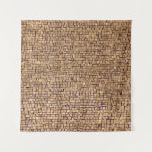 Tenture Bloc de briques Brown (Devant)