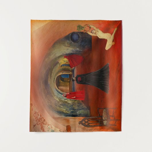 Tenture Blood is Life (Devant)