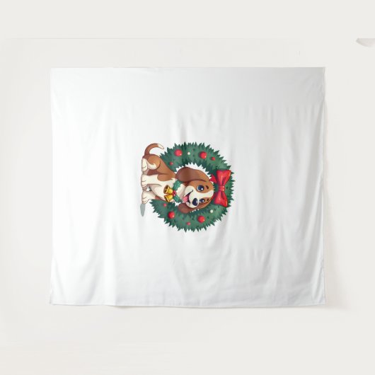 Tenture Bloodhound Sleigh Puller (Devant (Horizontal))