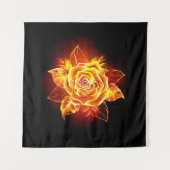 Tenture Blooming Fire Rose (Devant)