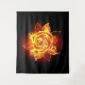 Tenture Blooming Fire Rose (Devant)