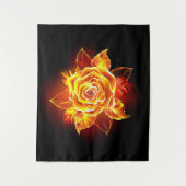 Tenture Blooming Fire Rose (Devant)