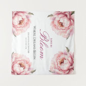 Tenture Blooms Love Enchanter Floral Elegance Backdrops (Devant (Horizontal))