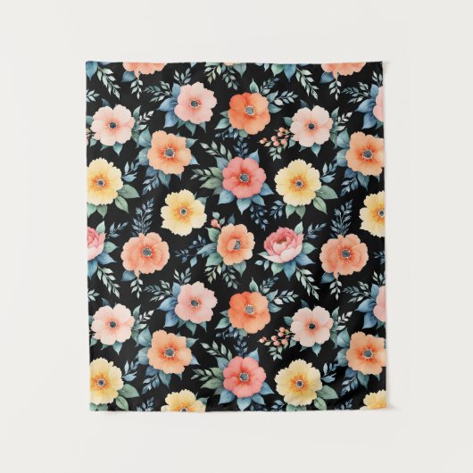 Tenture Bloomscape Nocturne (Devant)