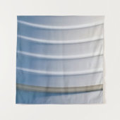 Tenture Blue and white plastic container (Devant (Horizontal))