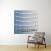 Tenture Blue and white plastic container (En situation (horizontale))