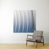 Tenture Blue and white plastic container (En situation)